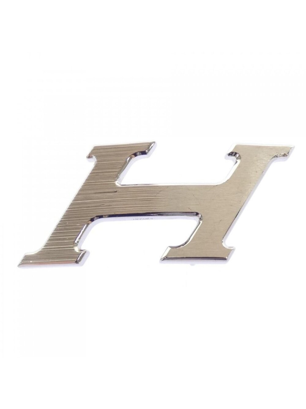 Hermes Buckle Pants Silver
